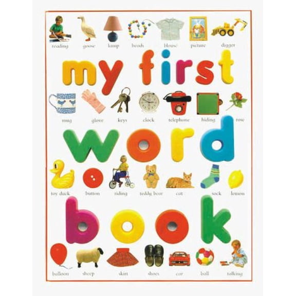 Pre-Owned My First Word Book, 9781879431218, 1879431211, Hardcover,