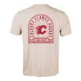 thumbnail image 3 of Men's Levelwear Khaki Calgary Flames Richmond Stained Glass T-Shirt, 3 of 3