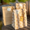 thumbnail image 2 of Bolsa de papel Kraft, 30 piezas, bolsas de papel para regalo con pegatinas, bolsas de papel para cumpleaños, bodas, Navidad y celebraciones de fiestas, 2 of 5