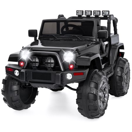 Best Choice Products Kids 12V Ride On Truck w/ Remote Control, 3 Speeds, LED Lights, AUX, (Best Choice Grocery Products)