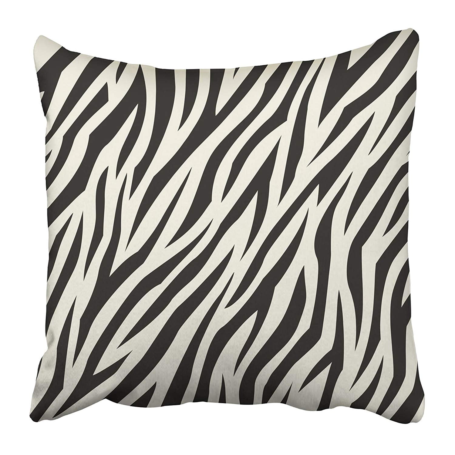 ECCOT Black Zebra Abstract Monochrome White Safari Leopard Zoo Stripes