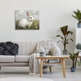 thumbnail image 2 of Stupell Industries Wild Bunny Portrait Canvas Wall Art design by Petal Prints Design, 16 x 20, 2 of 7