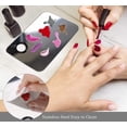 thumbnail image 5 of Juego de 2 paletas de maquillaje NQ Paleta de mezcla de cosméticos acero inoxidable plateadas, 5 of 5