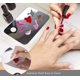thumbnail image 5 of Juego de 2 paletas de maquillaje de acero inoxidable (plateadas) Paleta de mezcla cosmética con espátula Herramienta de mezcla profesional para mezclar base, sombra de ojos y lápices labiales, 5 of 5