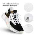 thumbnail image 3 of J Apanese Yellow Flower Walking Shoes for Men Woman Lightweight Tennis Fashion Elastic Sports Shoes Cushion Basketball Shoes, 3 of 7