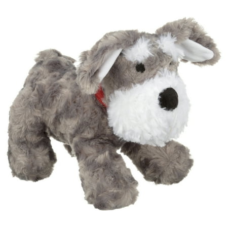 Bedtime Originals Plush Gray/White Dog Stuffed Animal - Whiskers