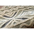 thumbnail image 4 of 6â€™ Round Cream Modern Geometric Area Rug, 4 of 8