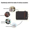thumbnail image 4 of ESULOMP 14.1 Inch Iiner Bag Laptop Bag Computer Bag, Handbag with Shoulder Strap, Ultra-thin Computer Case Men's and Women's Handbags Universal Black, 4 of 7