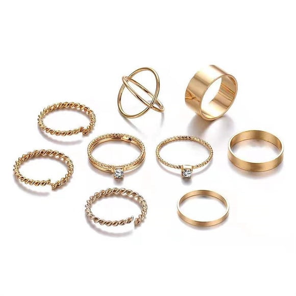 Fashionwomen'sopenringjointringpinkyringsetAmazon