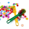 thumbnail image 3 of Hoja Circular magnética de Color plástico, 100 Uds., ciencia física, juego de experimentos magnéticos, material didáctico de aprendizaje de Color Montessori, 3 of 4