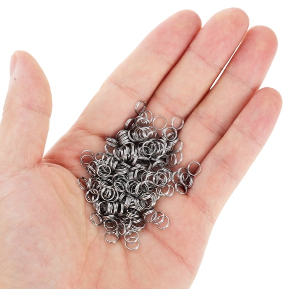 OFFIGAM 500 Pieces Jewelry Clasps Pinch Clip Connectors for Necklace and Bracelet Making Supplies