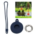 thumbnail image 4 of lionlar Coque en Gel de Silice Douce pour Protection de Localisation Coque Bleue, 4 of 8