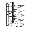 thumbnail image 7 of Auledio Pot and Pan Organizer Rack Free-Standing Cookware Organizer Lid Holder for Kitchen in Black, 7 of 7