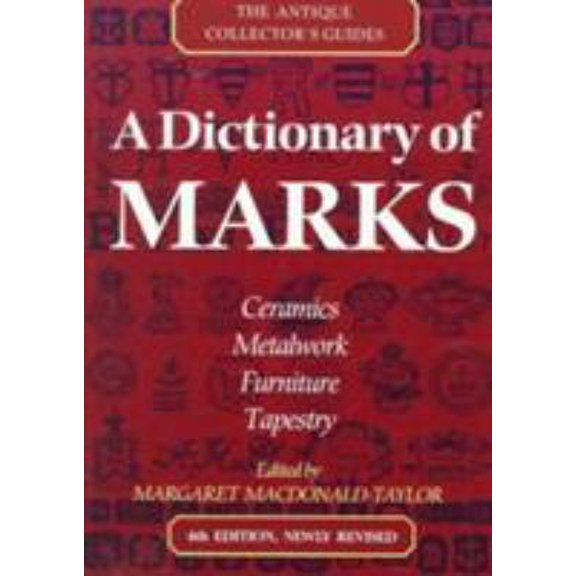 Pre-Owned A Dictionary of Marks (Paperback) 0712653031 9780712653039
