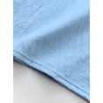 thumbnail image 7 of UTSJKR Men's Button Placket Three Quarter Sleeve Linen-Blend Button up Collared Shirt, Casual Beach Top, Summer Seaside Vacation Daily Leisure Wear Light Blue S, 7 of 7