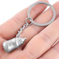 thumbnail image 3 of Unique Bargains Couples Lovers Keyring Bottle w Pacifier Pendants Key Chain Christams Gift, 3 of 3