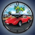 thumbnail image 2 of GMRE910228 1973 Corvette clock - Made in USA, 2 of 3