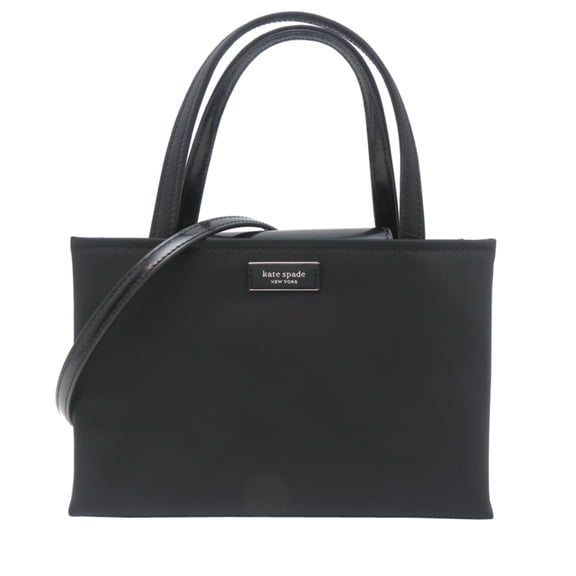 Pre-Owned Kate Spade Sam Icon KSNYL Small Women's Tote Bag KB139 in Black Leather (Good)