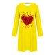 thumbnail image 3 of TaTaai Women's Valentine's Day Plus Size Printed Loungewear Set, Long Sleeve Top and Pants, Casual Sleepwear Two Piece Gift, 3 of 4