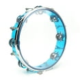 thumbnail image 1 of Tambourine, Adjustable 10in Percussion Jingles Crisp Sound Portable  For Playing Red,Blue, 1 of 8