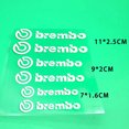 thumbnail image 3 of pcs car brake caliper sticker for Brembo letters vehicle dec White 1PC, 3 of 5