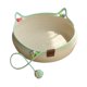 thumbnail image 3 of Cama tejida para gatos, tipo cesta, acogedora y cómoda, resistente a los arañazos. S, 3 of 9
