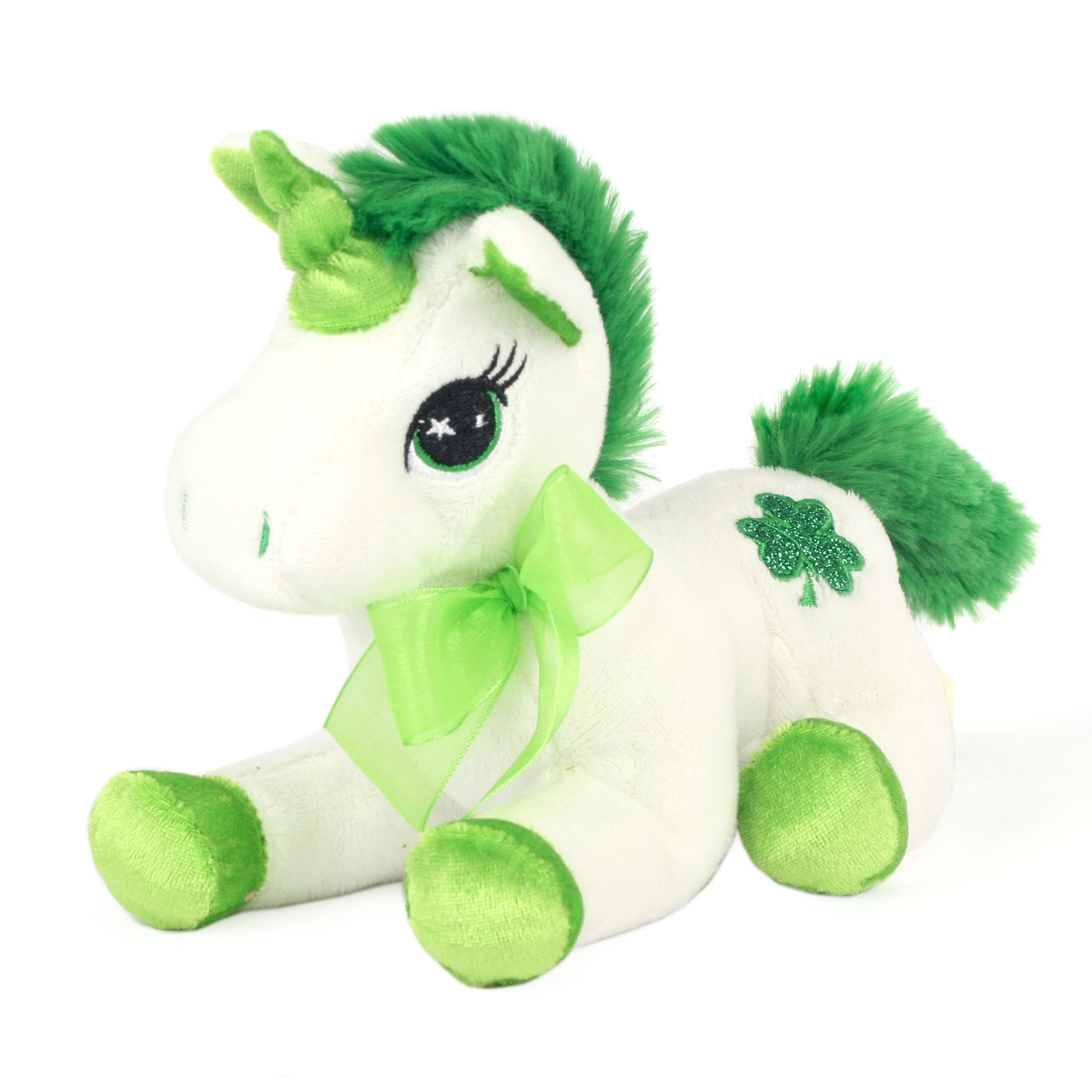 green unicorn stuffed animal