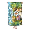 thumbnail image 3 of Roca Puffin Toalla de playa de secado rápido con diseño temático, regalo para mujeres y niñas, ideal para cumpleaños, fans, amantes de la música, uso en la playa o al aire libre, 78 × 180 cm, 3 of 6