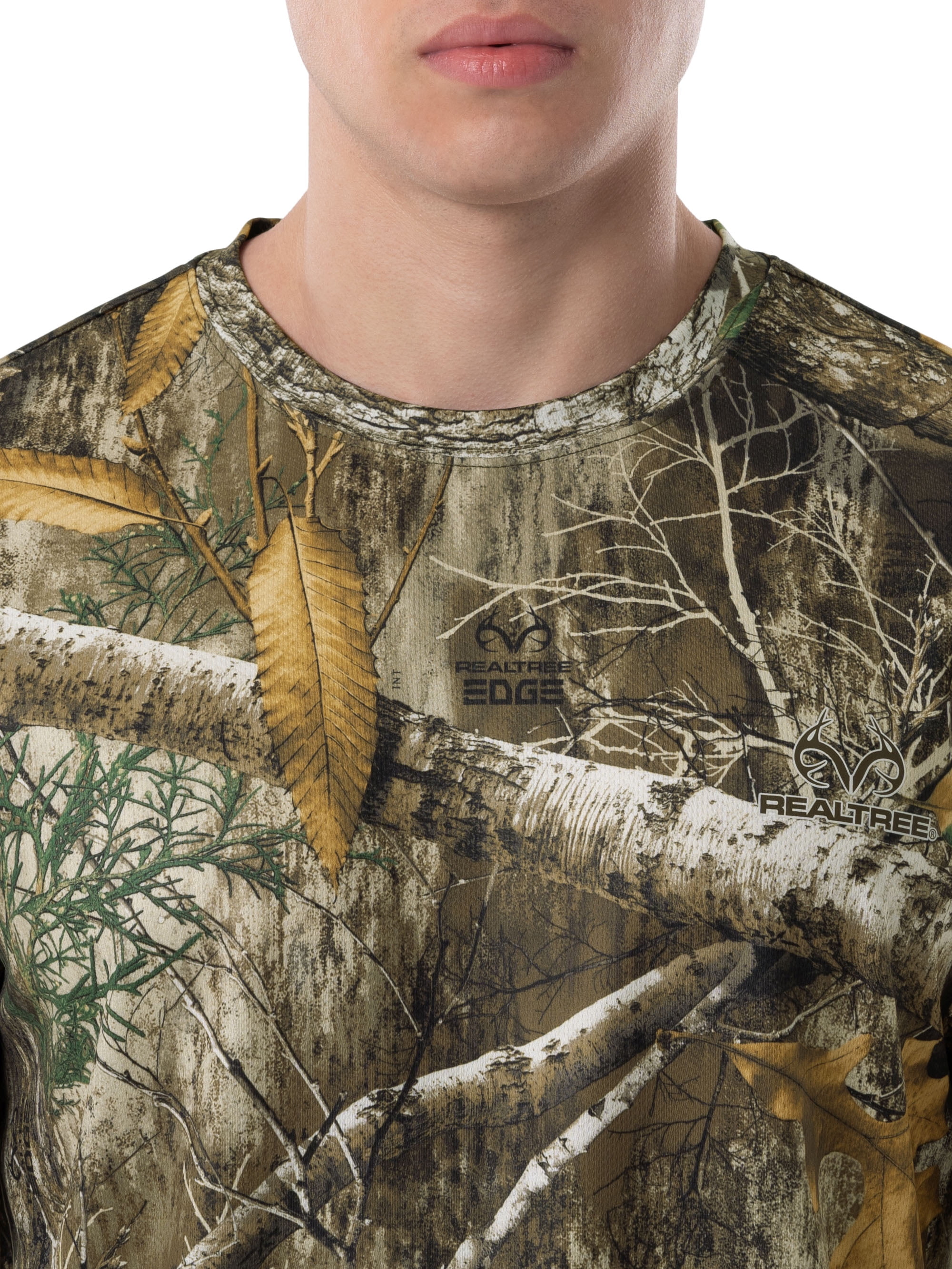 Realtree Men's Short Sleeve Performance Camo Tee 2-Pack Bundle