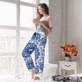 thumbnail image 3 of Fotbe Blue Watercolor Women's Pajama Pants,Sleepwear Pants,Pj Bottoms Drawstring And Pockets-XX-Large, 3 of 7
