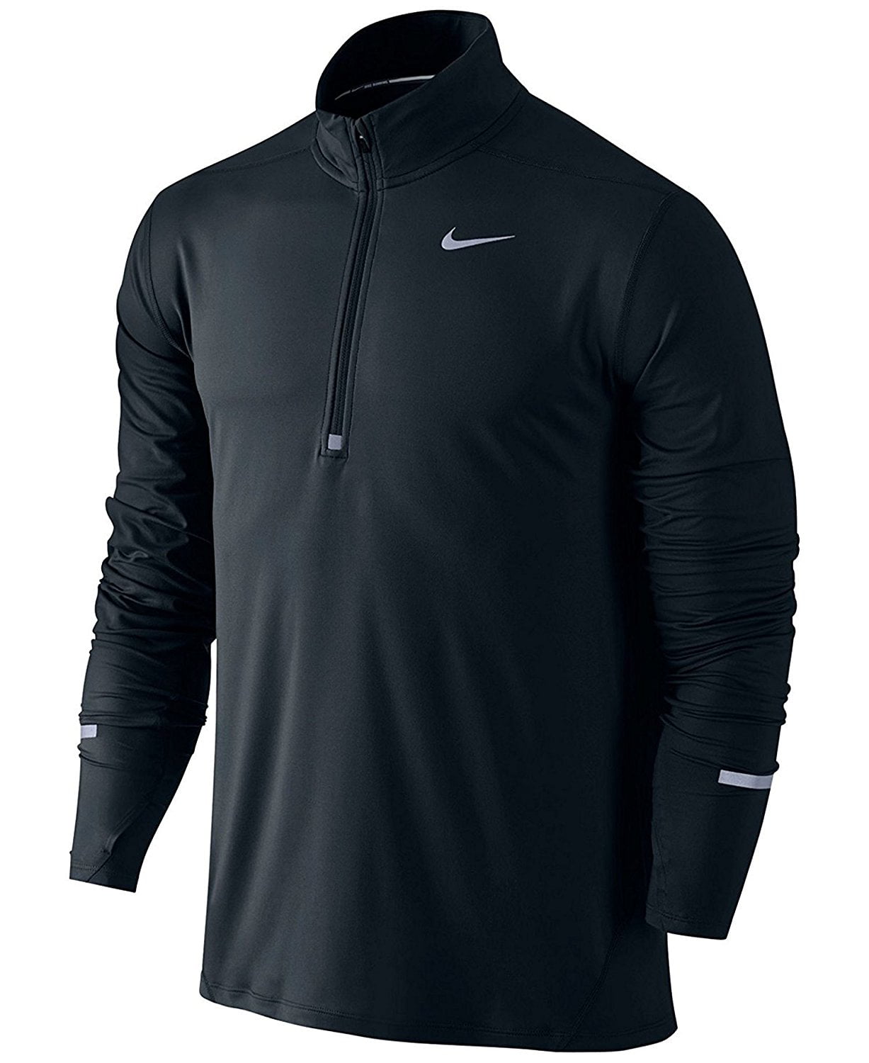 Trofast spids rolige Nike Dri-Fit Element Half-Zip Running Shirt, Black Reflective, Large -  Walmart.com