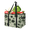 Multicolor 2, variant on CURLYOOT Sports Tennis Reusable Grocery Bag, Foldable Shopping Tote Bag with Reinforced Handles, Large Kitchen Grocery Bags for Shopping Groceries Picnic