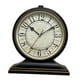 thumbnail image 3 of Reloj de mesa de diseño retro con números arábigos, elegante y silencioso. Negro, 3 of 9