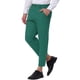 thumbnail image 5 of Pantalones de traje de negocios recortados para hombres Inspire Chic, corte recto, frente plano, talla 30, color verde, 5 of 7