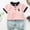 Pink, variant on ATOGUTA Toddler Boys Clothes 1T-8 Kids Summer Short Sleeve T-Shirt and Shorts Outfit 2 Piece Sweatsuit Clothing Set Black