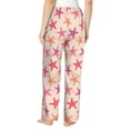 thumbnail image 3 of Daiia Starfish Women's Sleep Pant with Pockets and Drawstring,Pajama Pants-Small, 3 of 9