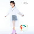 thumbnail image 2 of Raincoat for Kids, EVA Kids Rain Coats Reusable Rain Poncho Jacket for Boys and Girls, 2 of 10