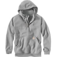 thumbnail image 2 of Carhartt Men's Rain Defender Paxton Heavyweight Hooded Zip Mock Sweatshirt, 2 of 2
