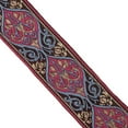 thumbnail image 3 of Embroidery Silk Fabric Decorated Crafting Ribbon Sari Border Embroidered Home Decor Clothing Accessories - as described, 30x5000mm, 3 of 9
