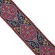 thumbnail image 3 of Borde Jacquard de 5 m, borde medieval, borde rojo rosa, cintas para manualidades y 30x5000mm, 3 of 9