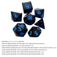 thumbnail image 4 of 7 Unids/set Dados Digitales Varios Lados D4 D6 D8 D10 D12 D20 para TRPG (azul), 4 of 9