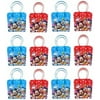 12PCS Disney Mickey and Friends Goodie Party Favor Gift Birthday Loot Bags new