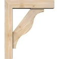 thumbnail image 3 of Ekena Millwork 5 1/2"W x 22"D x 26"H Funston Block Smooth Bracket w/ Offset Brace, Douglas Fir, 3 of 25