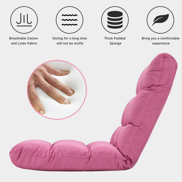 ヒロ11 Costway Adjustable 14-Position Floor Chair, Folding Lazy