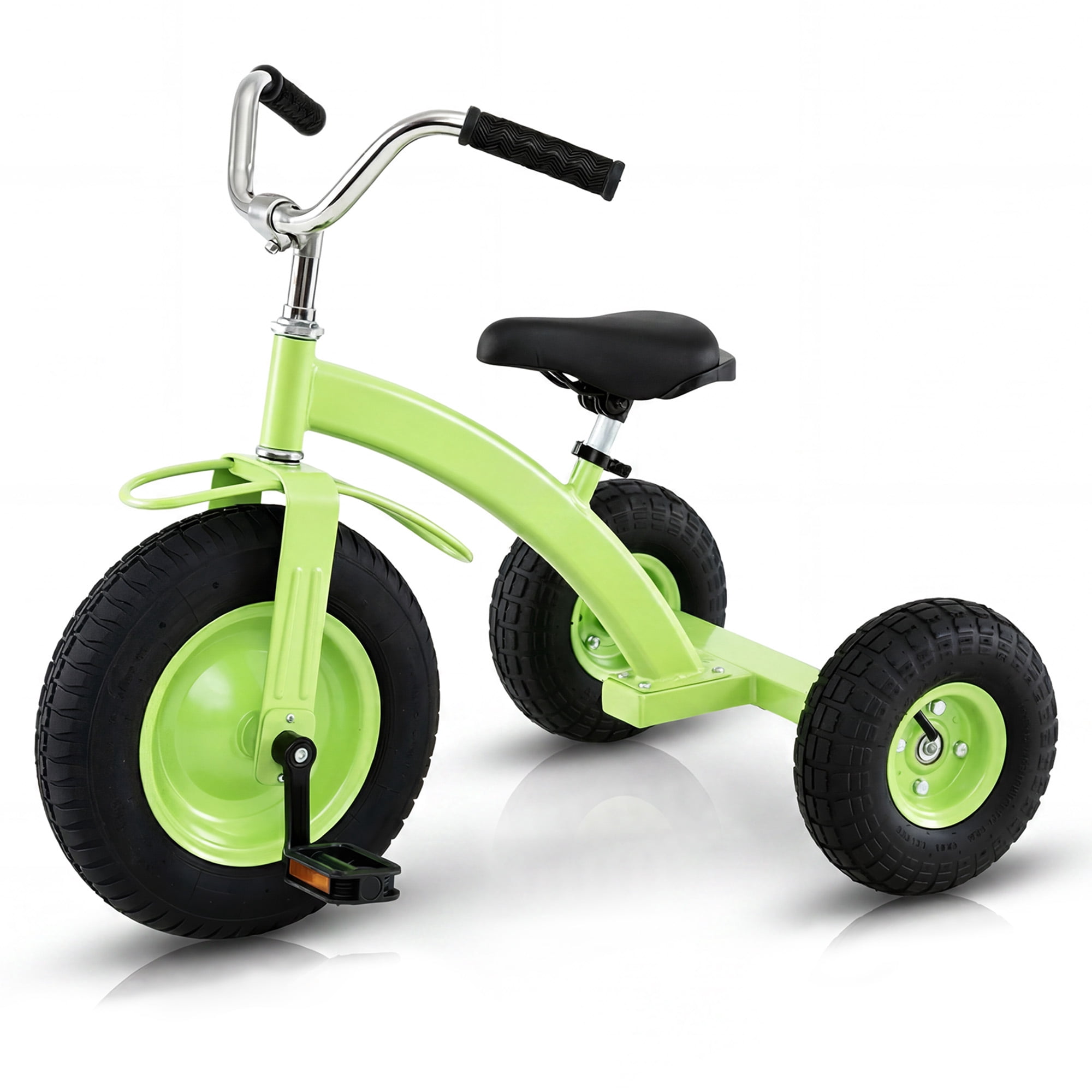 Yvolution Y Velo Kids Trike, Green, Unisex, Adjustable Seat and
