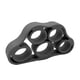 thumbnail image 3 of Empuñaduras Empuñaduras Anillo de tensión de silicona para entrenador de fuerza de dedo, 2 uds. (negro 8,8 libras), 3 of 7