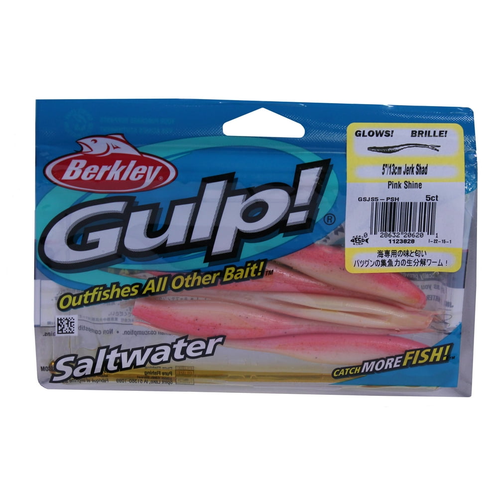 Berkley Gulp! Saltwater Jerk Shad Fishing Soft Bait