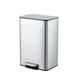 thumbnail image 1 of Yeshouse Cubo de basura de baño con tapa y cubo interior extraíble, cubo de basura pequeño de acero inoxidable de 15 litros con pedal, cubo de basura de metal para tocador, dormitorio, oficina, 1 of 8