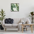 thumbnail image 3 of Stupell Industries Restful Palms with Shadows Plants & Flowers Painting Gray Floater Framed Canvas Art Print Wall Art, 25 x 25, 3 of 10