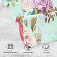 thumbnail image 4 of Dreamtimes 2 Piece Hummingbird Flower Hand Towels for Bath Decorative, Pure Cotton Guest Towels Fingertip Towels for Bathroom Spa Gym,16 x 28 inch, 4 of 7